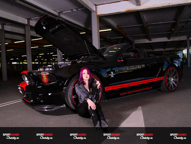 Ford Mustang Shelby GT500 Cabrio Fotoshooting