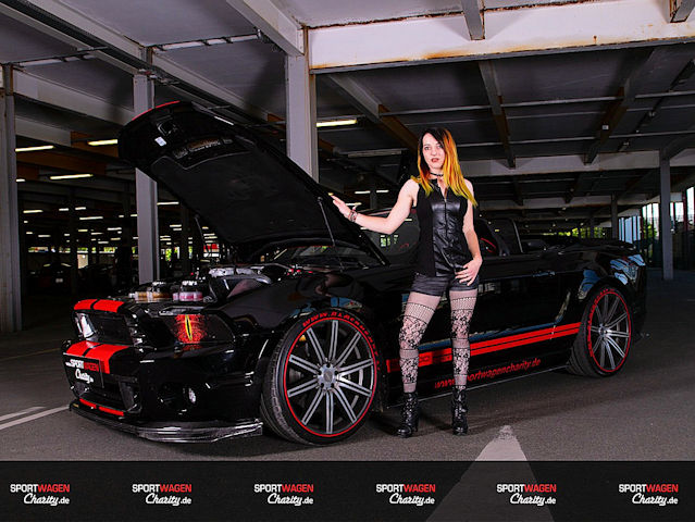 Ford Mustang Shelby GT500 Cabrio Fotoshooting